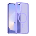 thumbnail image 1 of Designed For Samsung Galaxy S25 Edge Phone Case,Compatible with MagSafe,Anti-Scratch Anti-Fingerprint Shockproof Skin Feeling Frosted Translucent Ultra Slim Thin Fit Phone Case Cover,Purple, 1 of 6