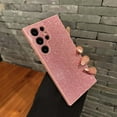 thumbnail image 1 of Designed for Samsung Galaxy S25+ Glitter Phone Case,Bling Sparkle Luxury Full Back Glitter Design, Military Grade Drop Protection,Shockproof Anti-Scratch Anti-fall Rugged Phone Case,Pink, 1 of 9