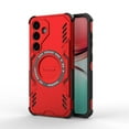 thumbnail image 1 of Designed for Samsung Galaxy S25+ Heavy Duty Magnetic Phone Case,Compatible with Mag-safe,Military Grade Drop Protection,Dropproof Anti-fall Tough Rugged Durable Shockproof Phone Case,Red, 1 of 11