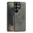 thumbnail image 1 of Designed for Samsung Galaxy S25 Magnetic Phone Case,Compatible with Mag-Safe,Heavy Duty Protection,PU Leather Shockproof Non-Slip Durable Rugged Ultra Slim Thin Fit Phone Case,Gray, 1 of 7