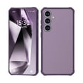 thumbnail image 1 of Designed for Samsung Galaxy S25 Phone Case,Shockproof Military Grade Drop Protection,Anti-fall Ultra Slim Thin Fit Frosted Translucent Scratch-Resistant Rugged Phone Case Cover,Darkpurple, 1 of 4