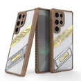 thumbnail image 1 of Designed for Samsung Galaxy S25 Ultra Case with Stand, Mil-Grade Drop Protection Adjustable Kickstand Ultra Slim Shockproof Hard PC Soft TPU Clear Portable Phone Cover for Galaxy S25 Ultra, Desertgold, 1 of 7