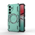thumbnail image 1 of Designed for Samsung Galaxy S25 Ultra Heavy Duty Magnetic Phone Case,Compatible with Mag-safe,Military Grade Drop Protection,Dropproof Anti-fall Tough Rugged Durable Shockproof Phone Case,Green, 1 of 11