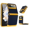 thumbnail image 1 of Designed for Samsung Galaxy Z Flip 4 Case with Hinge Protection, Z Flip 4 Cover Shockproof Protective Anti-Scratch Anti-fingerprint Hard PC Case for Samsung Galaxy Z Flip 4 - Darkblue, 1 of 7