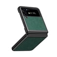 thumbnail image 1 of Designed for Samsung Galaxy Z Flip 4 Case, Slim Thin PU Leather Shockproof Protective Phone Case Cover, Samsung Galaxy Z Flip 4 5G Protective Case (2022), Green, 1 of 6