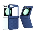 thumbnail image 1 of Designed for Samsung Galaxy Z Flip 5 Case with Hinge Protection, Anti-Slip Shockproof Protective Scratch Resistant Slim Fit Hard PC Phone Case Cover for Samsung Galaxy Z Flip 5, Darkblue, 1 of 5