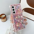 thumbnail image 1 of Designed for Samsung Galaxy Z Fold 5 Case Cute for Women Girls, Luxury Sparkle Rhinestone Crystal Chain Bracelet Bling Glitter Diamond Slim Shockproof Cover for Samsung Galaxy Z Fold 5, Pink, 1 of 8