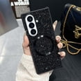 thumbnail image 1 of Designed for Samsung Galaxy Z Fold 7 Magnetic Phone Case,For Women Girls,Compatible with Mag-Safe,Bling Glitter Back, Slim Ultra Thin Cover,Shockproof Anti-Scratch Rugged Phone Case,Black, 1 of 7