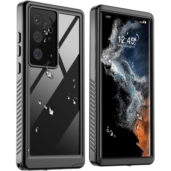 Designed for Waterproof Samsung Galaxy S22 Ultra Case, Built-in Camera & Screen Protector [IP68 Waterproof] [Military Drop Proof] Full Body Protective Cover for Galaxy S22 Ultra