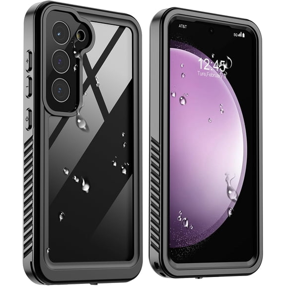 Designed for Waterproof Samsung Galaxy S23 Case, Built-in Camera & Screen Protector [IP68 Waterproof] [Military Drop Proof] Full Body Protective Phone Case for Galaxy S23