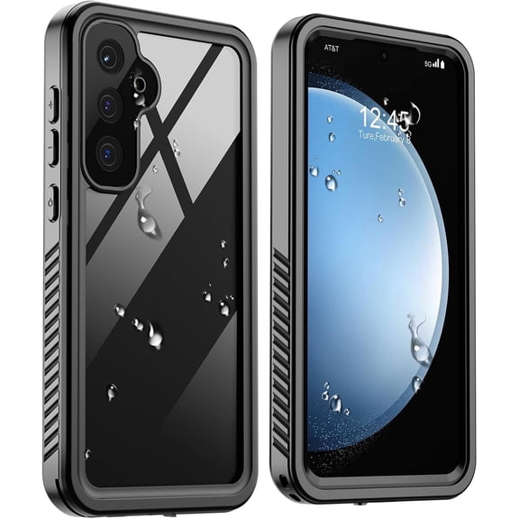 Designed for Waterproof Samsung Galaxy S23 FE Case, Built-in Camera & Screen Protector [IP68 Waterproof] [Military Drop Proof] Full Body Protective Phone Cover for Galaxy S23 FE