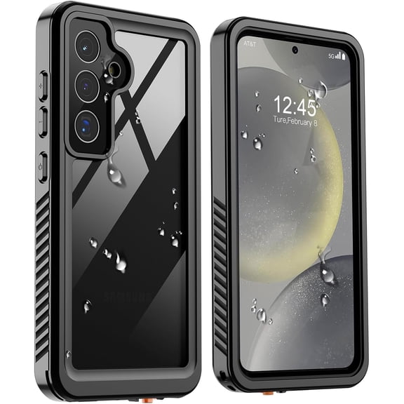 Designed for Waterproof Samsung Galaxy S24 Case, Built-in Camera & Screen Protector [IP68 Waterproof] [Military Drop Proof] Full Body Protective Phone Case for Galaxy S24