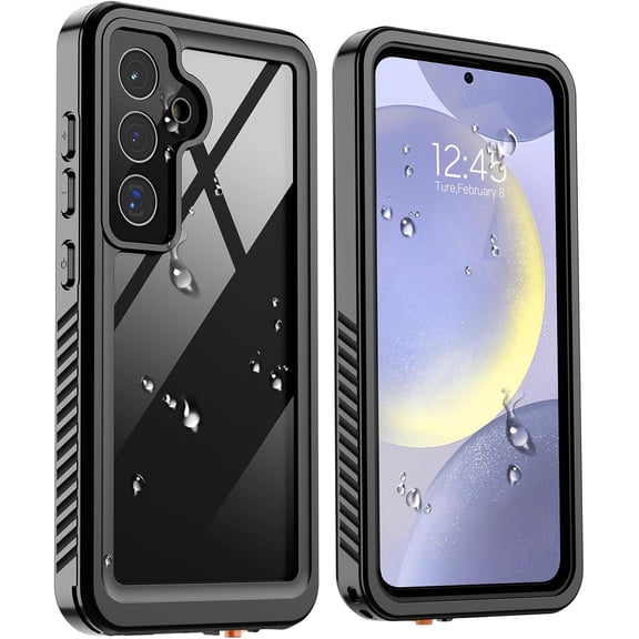 Designed for Waterproof Samsung Galaxy S24 Plus Case, Built-in Camera & Screen Protector [IP68 Waterproof] [Military Drop Proof] Full Body Protective Phone Cover for Galaxy S24 