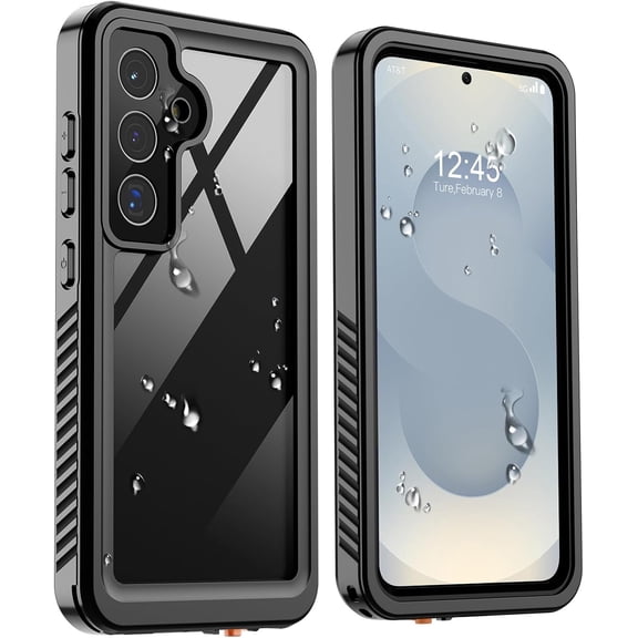 Designed for Waterproof Samsung Galaxy S25 Case, Built-in Camera & Screen Protector [IP68 Waterproof] [Military Drop Proof] Full Body Protective Phone Case for Galaxy S25