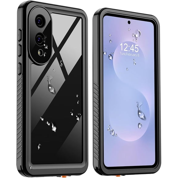 Designed for Waterproof Samsung Galaxy S25 Edge Case, Built-in Camera & Screen Protector [IP68 Waterproof] [Military Drop Proof] Full Body Protective Cover for Galaxy S25 Edge