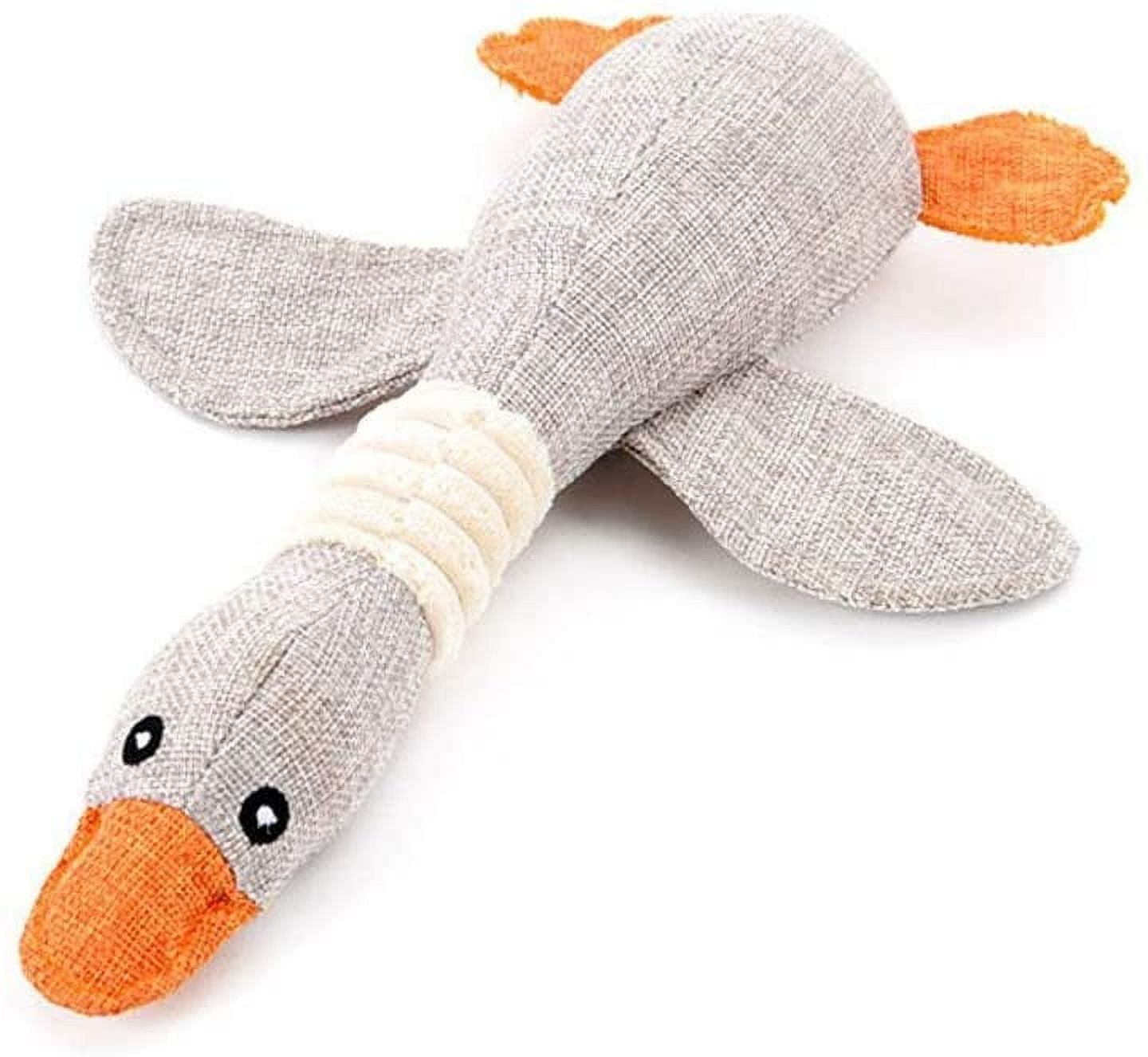 Designed for Heavy Chewers, Robust Duck Dog Toys, Unbreakable Stuffed