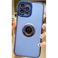 thumbnail image 1 of Designed for Samsung Galaxy A15 5G Ring Holder Kickstand [with Magnetic] TPU Shockproof & Lens Protector Hybrid Armor Phone Case Cover [Blue], 1 of 7