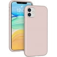 thumbnail image 1 of Designed for iPhone 11 Silicone Case, Protection Shockproof Dropproof Dustproof Anti-Scratch Phone Case Cover for iPhone 11, Rose Gold, 1 of 4