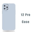 thumbnail image 1 of Designed for iPhone 12 Pro Case, with Camera Protection, Liquid Silicone Phone Case, 6.1 inches, Blue, 1 of 7