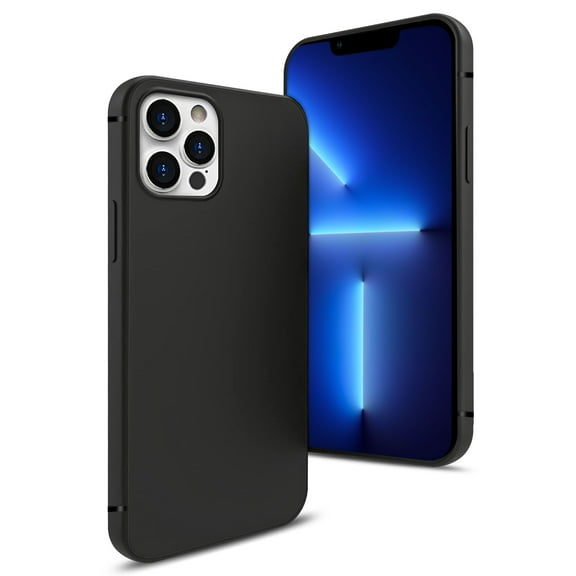 Designed for iPhone 13 Pro Case, Full Body Rugged, Scratch and Shock Resistant Protective Silicone Phone Case for iPhone 13 Pro 6.1 inch（Black）