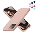 thumbnail image 1 of Entronix Silicone Case Compatible with iPhone 13, Protective Cover, Rose, 1 of 6