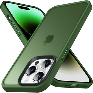 Designed for iPhone 14 Pro Max Case, [Support Wireless Charging] Soft Silicone Slim Anti-Scratch Case for iPhone 14 Pro Max 6.7 inch, Green