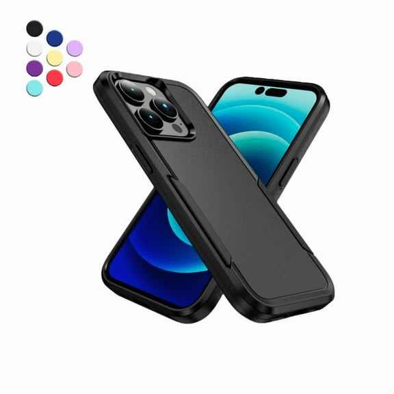 Designed for iPhone 14 Pro Max Heavy Duty Case, Protection Shockproof Dropproof Dustproof Anti-Scratch Phone Case Cover for iPhone 14 Pro Max, Black