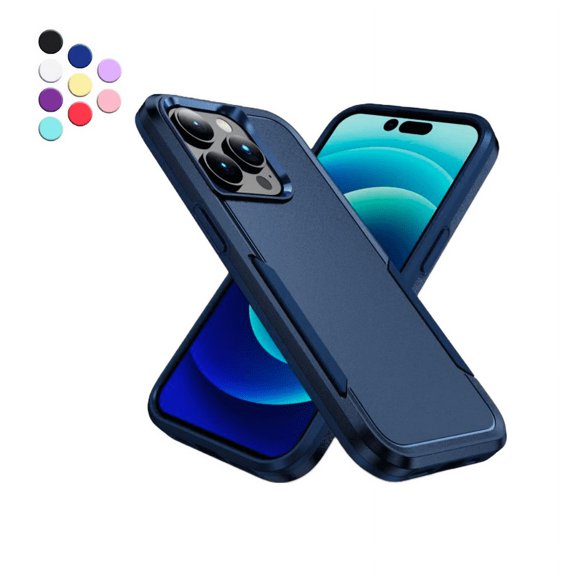 Designed for iPhone 14 Pro Max Heavy Duty Case, Protection Shockproof Dropproof Dustproof Anti-Scratch Phone Case Cover for iPhone 14 Pro Max, Blue