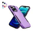 thumbnail image 1 of Entronix Heavy Duty Case Compatible with iPhone 14 Pro Max, Slim Hard Cover, Purple, 1 of 7