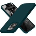 thumbnail image 1 of Designed for iPhone 16 Pro Case, Silicone Ultra Slim Shockproof Protective Phone Case with [Soft Anti-Scratch Microfiber Lining], 6.3 inch, Teal, 1 of 11
