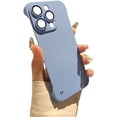 thumbnail image 1 of Designed for iPhone Case,Borderless Thin Matte Hard PC Frameless Shockproof Protective Cover Phone Case (Blue,iPhone 11 Pro Max), 1 of 5