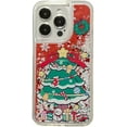 thumbnail image 1 of Designed for iPhone Case,Cute Cartoon Christmas Snow Man Tree Quicksand Camera Lens Protection Shockproof Protective Cover Phone Case (Red,iPhone 15), 1 of 6