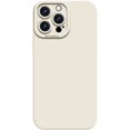 thumbnail image 1 of Designed for iPhone Case,Liquid Silicone Slim Thin Camera Lens Protection Shockproof Protective Cover Phone Case (White,iPhone 11 Pro Max), 1 of 4