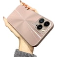 thumbnail image 1 of Designed for iPhone Case,Luxury Electroplated Hard PC Aurora Laser Camera Lens Protection Shockproof Protective Cover Phone Case (Pink,iPhone 13 Pro), 1 of 6