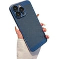 thumbnail image 1 of Designed for iPhone Case,Luxury Mesh Heat Dissipation Camera Lens Protection Shockproof Protective Cover Phone Case (Blue,iPhone 12 Pro Max), 1 of 6