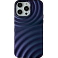 thumbnail image 1 of Designed for iPhone Case,Luxury Water Ripple Pattern Wave Shockproof Protective Cover Phone Case (iPhone 14 Pro,Purple), 1 of 6