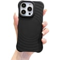 thumbnail image 1 of Designed for iPhone Case,Water Ripple Pattern Borderless Thin Matte Shockproof Protective Cover Phone Case (iPhone 11,Black), 1 of 4