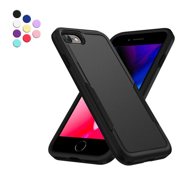 Designed for iPhone SE,8,7 Heavy Duty Case, Protection Shockproof