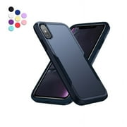 Entronix Heavy Duty Sleek Case designed for iPhone Xs Max, Shockproof Drop Protection, Blue