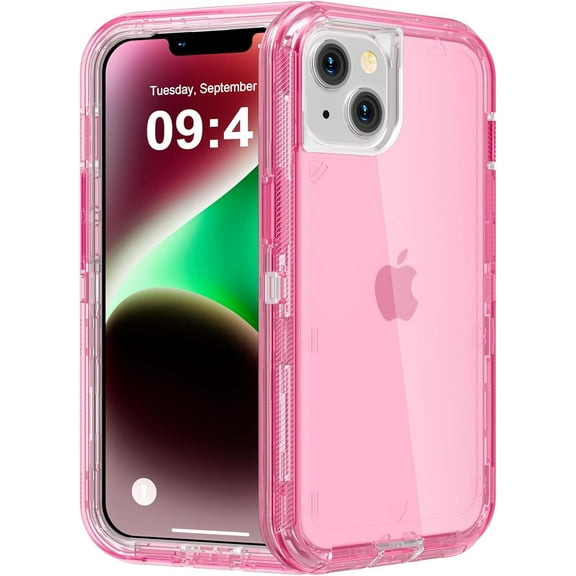 Designed For iPhone 11- 16 Series Case, Anti-Drop, Heavy Duty Shockproof Protection Phone Cases, Muti-Layer Transparent Protective Cover Compatible with iPhone Series Case ,Crystal Clear