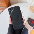 thumbnail image 1 of Designed for iPhone 11 Case,Cute Astronaut Outer Space Pattern Case for Women Girls Boys,Premium Leather Shockproof Protective Cover for iPhone 11,6.1 inch - Black, 1 of 5