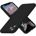 thumbnail image 1 of Designed for iPhone 11 Pro Case, Silicone Ultra Slim Shockproof Phone Case with Soft Anti-Scratch Microfiber Lining, [Enhanced Camera Protection], 5.8 inch, Black, 1 of 7