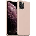 thumbnail image 1 of Entronix Silicone Soft Case Designed for iPhone 11 Pro Max Shockproof Durable Slim Fit (Rose Gold), 1 of 6