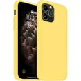 thumbnail image 1 of Designed for iPhone 11 Pro Max Silicone Case, Protection Shockproof Dustproof Anti-Scratch Phone Case Cover for iPhone 11 Pro Max, Liquid Silicone Phone Case (Yellow), 1 of 6