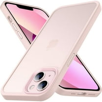 Designed for iPhone 13 Mini Case, [Support Wireless Charging] Soft Silicone Slim Anti-Scratch Protective Phone Case for iPhone 13 Mini 5.4 inch, Light Pink