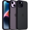 thumbnail image 1 of Designed for iPhone 14 Case, with 2 x Screen Protector and Camera Lens Protector [Not Yellowing] Shockproof Protective Phone Case for iPhone 14 6.1 inch-Matte Purple, 1 of 13