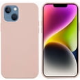 thumbnail image 1 of Designed for iPhone 14 Case,Slim Liquid Silicone Rubber Shockproof Phone Cover Soft Anti-Scratch Microfiber Lining Protection Case for iPhone 14 2022 (Pink), 1 of 13