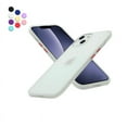 thumbnail image 1 of Entronix Shockproof Matte Case Designed for iPhone 14 with Soft TPU Bumper, Slim Case Clear, 1 of 8