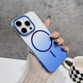 thumbnail image 1 of Designed for iPhone 14 Magnetic Phone Case,Luxury Sparkle Bling Gradient GlitterDesign,Compatible with Mag-Safe,Anti-Scratch Dust-Proof Shockproof Rugged Slim Clear Phone Case,Blue, 1 of 8