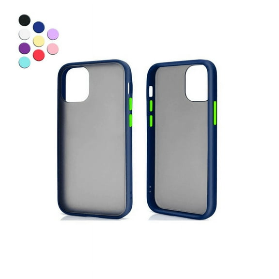 Designed for iPhone 14 Plus Heavy Duty Slim Case, Shock Proof-Shatter Resistant - Rugged Matte Finish Case Compatible for Apple iPhone 14 Plus, Blue - By Entronix